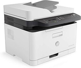 Resim HP Laser 179fnw Renkli Çok Fonksiyonlu MFD Faks Network Wi-Fi Lazer Yazıcı (4ZB97A), Beyaz, 4-in-1 