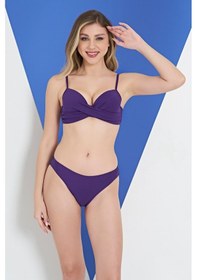 Resim Ruko Maio 2309-1 Dönmeli Straplez İnce Belli Bikini 001 