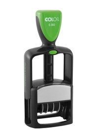 Resim Colop S 360 Green Lıne Tarih Kaşe Eng Mavi Keçe 