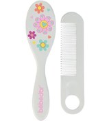 Resim Bebedor Desenli Tarak Fırça Seti Çiçek 