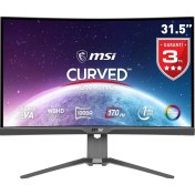Resim MSI Msı Mag 325CQRF-QD 31.5" 1 Ms 2k Curved 170 Hz Oyuncu Monitörü Outlet 