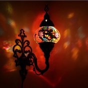 Resim Dekoratif MOZAİK APLİK DEKORATİF DUVAR LAMBASI 