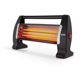 Resim End ELEKTRİKLİ 3 CAMLI DEVRİLME EMNİYETLİ 1500W QUARTZ AYAK ISITICISI 