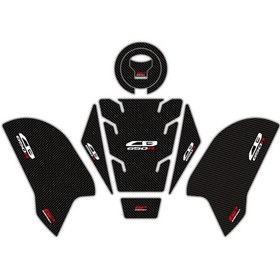 Resim Gp Kompozit Honda Cb 650 R 2019-2022 Uyumlu Tank Pad Seti Karbon (550935309) 
