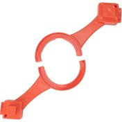 Resim Hangfox Rv Kanalizasyon Boru Anahtarı Seti - 3" Ve 4" Erkek/dişi Kapaklar İçin Uyumlu, Kolay Bağlanma-kesme, Abs Malzeme, Turuncu 2 Adet 