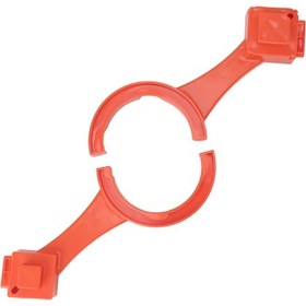 Resim Hangfox Rv Kanalizasyon Boru Anahtarı Seti - 3" Ve 4" Erkek/dişi Kapaklar İçin Uyumlu, Kolay Bağlanma-kesme, Abs Malzeme, Turuncu 2 Adet 