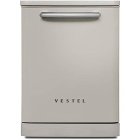 Resim VESTEL BM 5011 Retro Bej Bulaşık Makinesi 