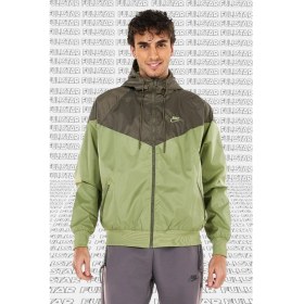 Resim Nike Sportswear Windrunner Jacket Blue Green Kapüşonlu Erkek Ceketi Yeşil Haki 
