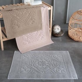 Resim Maxstyle Damask Ayak Havlusu Bej 50x70 cm 