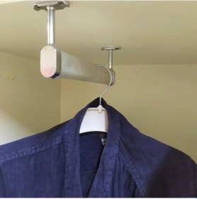 Resim Adilon.Ist Dolap Içi 30 Cm Oval Elbise Askı Borusu, Tavan Askı Aparatı Vida Diğer 