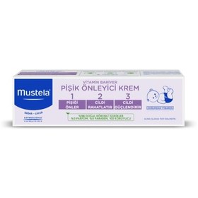 Resim Mustela Vitamin Barrier Cream 1.2.3 Pişik Kremi 100 ml 