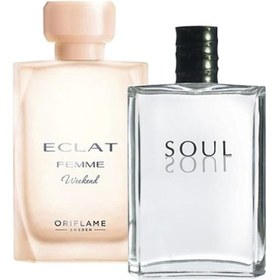Resim Oriflame Eclat Femme Weekend EDT 50 ML + Soul Erkek Parfüm EDT 100 ML 