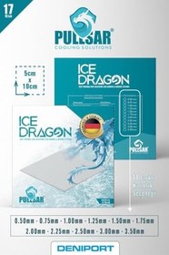 Resim Pullsar Ice Dragon® Termal - Thermal pad / 17.0 W/m*k 100 * 50 (1.75 mm) 