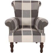 Resim 3A Mobilya Elegance Ekose Berjer 