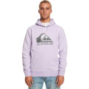 Resim Quiksilver Erkek Sweatshirt Big Logo Hood Mor 