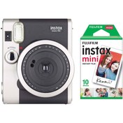 Resim Instax Neo 90 Classic Kırmızı Fotoğraf Makinesi ve 10'lu mini Film Instax