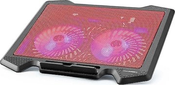 Resim 1000rpm Işıklı 2 Büyük Fanlı Led Yükseklik Ayarlı Oyuncu Laptop Notebook Soğutucu Stand Hd2016 Ata Elektronik