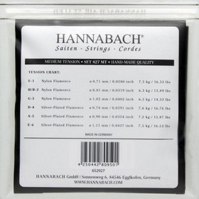 Resim Hannabach 827 MT Flamenko Gitar Teli 