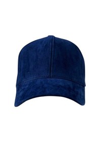 Resim Uniquetrenders Unisex Vegan Süet Şapka Lacivert 