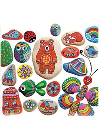 Resim 5307 Kumtoys Taş Boyama - Stone Painting - 6 Yaş 