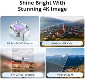 Resim DJI Flip Fly More Combo DJI RC 2 GL Drone Gri 