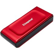 Resim Kingston XS1000 1 TB USB 3.2 Gen 2 Mini Taşınabilir SSD Kırmızı 