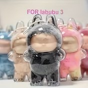Resim 2025 Yeni Labubu Toplayıcı Akrilik Kılıf & Taşınabilir Gösterim Kutusu - Şirin Karikatür Tasarımı ile Şeffaf Koruyucu Çanta, Dayanıklı Labubu Oyuncakları için Temiz Depolama, Labubu Gösterim Kılıfı, Fan Malzemeleri, Eğlenceli Tasarım, Koruyucu Kapak 