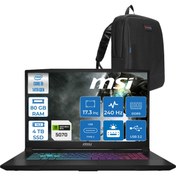 Resim MSI Katana 17 İ9-14900HX 80GB 4tb SSD 8GB/RTX5070 115W 17.3" Qhd 240Hz IPS Freedos W048XTRF25 