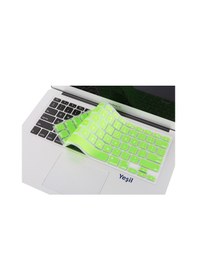 Resim Apple Uyumlu MacBook Klavye Air Pro Koruyucu Us-abd İngilizce Eski Usb'li Model 2008/2017 İle Yeşil 