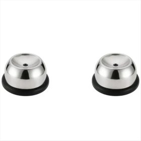 Resim Empoorlium 2 Adet Haşlanmış Yumurta Delici Paslanmaz Çelik Yumurta Delici Ayırıcı Dayanıklı Fırın Yumurta Delici Ev Mutfak Yumurta Ayırıcı, A (Yurt Dışından) 