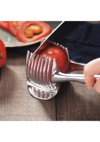 Resim Conventions1 Paslanmaz Çelik Mutfak El Portakal Limon Dilimleme 