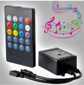 Resim Led Set 5 Metre Muzik Ritmine Göre Adaptörlü Silikonsuz Model 