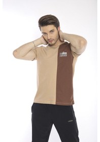 Resim Erkek Spor, Abd Pike Interlok 1. Kalite Kumaş Somon Slimfit Bisik 