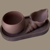 Resim 3 Parça Silikon Reçine Döküm Kalıpları Seti - DIY Konkav Şekil Mum Kalıbı, Dairesel Mücevher Depolama Kutusu, Sukulent Çiçek Vazosu, Beton Alçı Kili Kalıbı, Oval Taban Tepsisi, Ev Dekoru ve Hediyeler için Koster Kalıbı 
