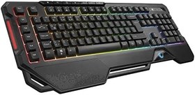 Resim Rampage KM-R96 ELEMENTAL Siyah RGB Aydınlatmalı Q Oyuncu Multmedia Klavye ve 7200 dpi Mouse Gaming Set 