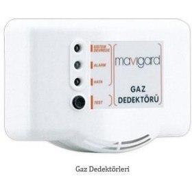 Resim Mavigard GD2R-24EC Karbonmonoksit Gaz Dedektörü (CO), 24V DC, 2 Alarm Seviyesi Çıkışlı, 