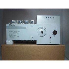 Resim Sigma MATS100-B 100A Motorlu Transfer Şalteri-4p (Üç Faz Kontrol) 