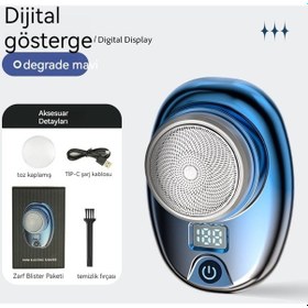 Resim Haiyaao LXH005 Elektrikli Tıraş Makinesi Mavi 