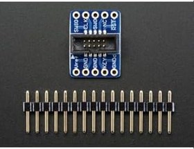 Resim 2x5 Pin 1.27mm To 2.54mm Converter Board. Adafruit 2743 Dönüştürücü Kart Pcb 