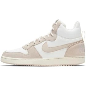 Resim Nike Court Borough Mid Kadın Spor Ayakkabı Krem 