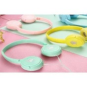 Resim Irfora 3.5mm Kablolu Kulak Üstü Kulaklıklar Çocuklar için Taşınabilir Müzik Kulaklık MP4 MP3 Akıllı Telefonlar Dizüstü Bilgisayar 