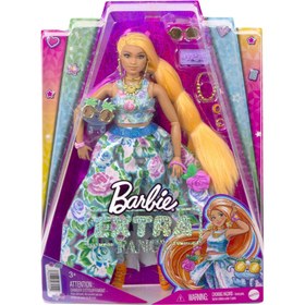 Resim Barbie Extra Fancy Çiçekli Kostümlü Bebek HHN14 - 3+ Yaş 