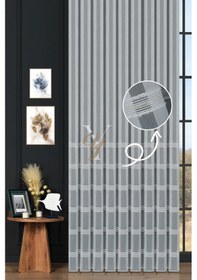 Resim 9205 Tül Perde V-03 Gold Gold 