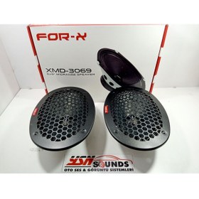 Resim FORX5 Oval Midrange – For-x 300w 150Rms Midrange Hoparlör – For-x XMD-3069 Midrangeee 