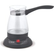 Resim Xnews KCM-7514 Cam Hazneli Türk Kahve Makinesi, Siyah 