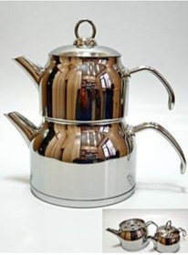 Resim Sude Sum03 Metal Sap Çaydanlık 