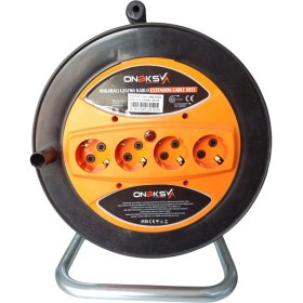 Resim Onaks Makaralı Uzatma Kablosu 20 M 3x1,5 Mm² 