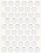 Resim Ennalbur Yapışkanlı Vida Tapası Beyaz 10 Mm 