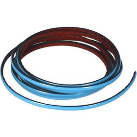 Resim Trend Garaj Turkuaz Mavi Nikelaj Şerit 6mm - 3 metre 