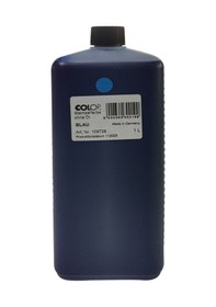 Resim Colop 801 1000ml Mavi Mürekkep Siyah 